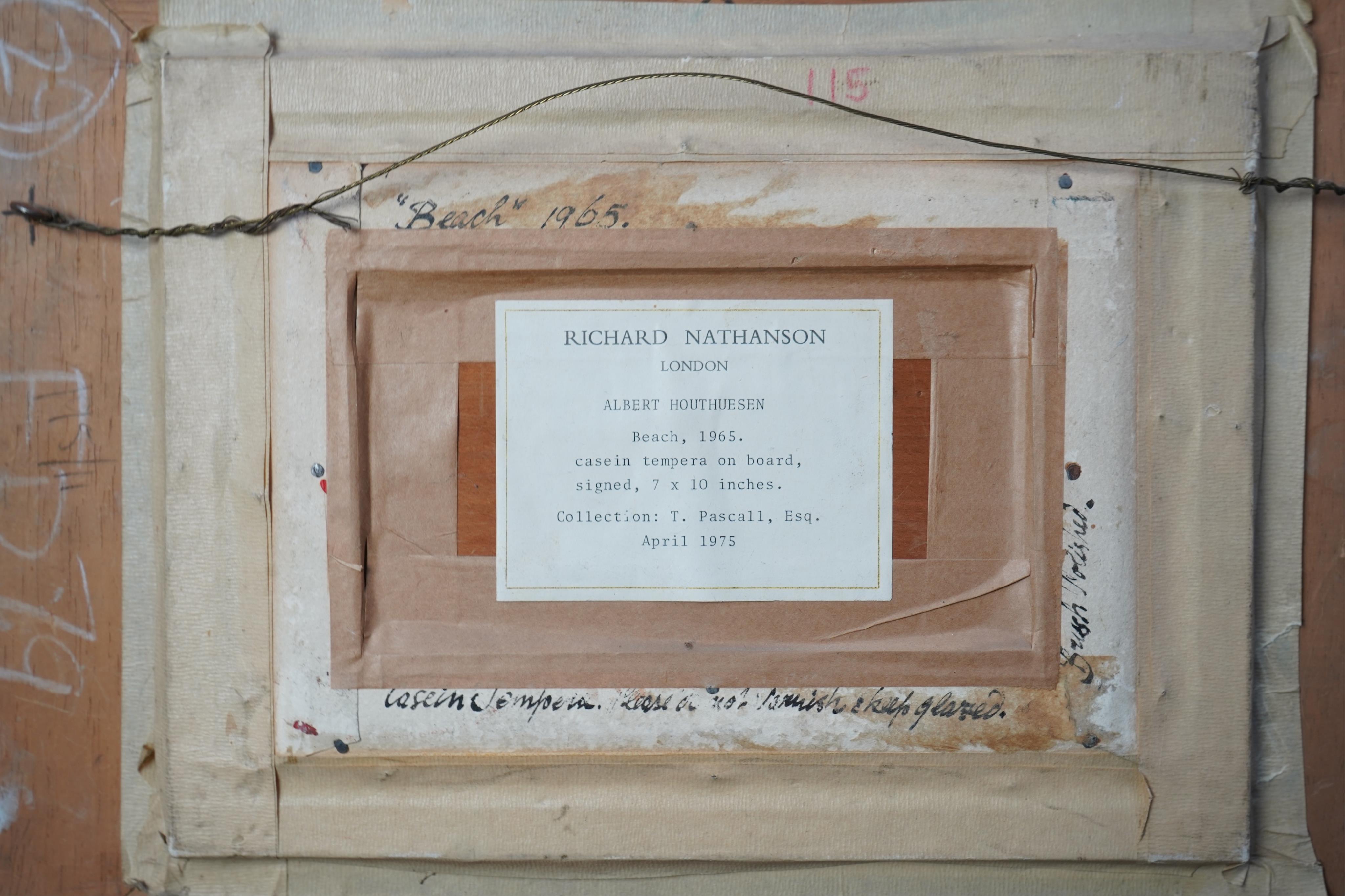 Albert Houthuesen, Dutch/British 1903-1979, 'Beach, 1965'